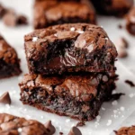 The BEST Fudgy Chewy Brookies