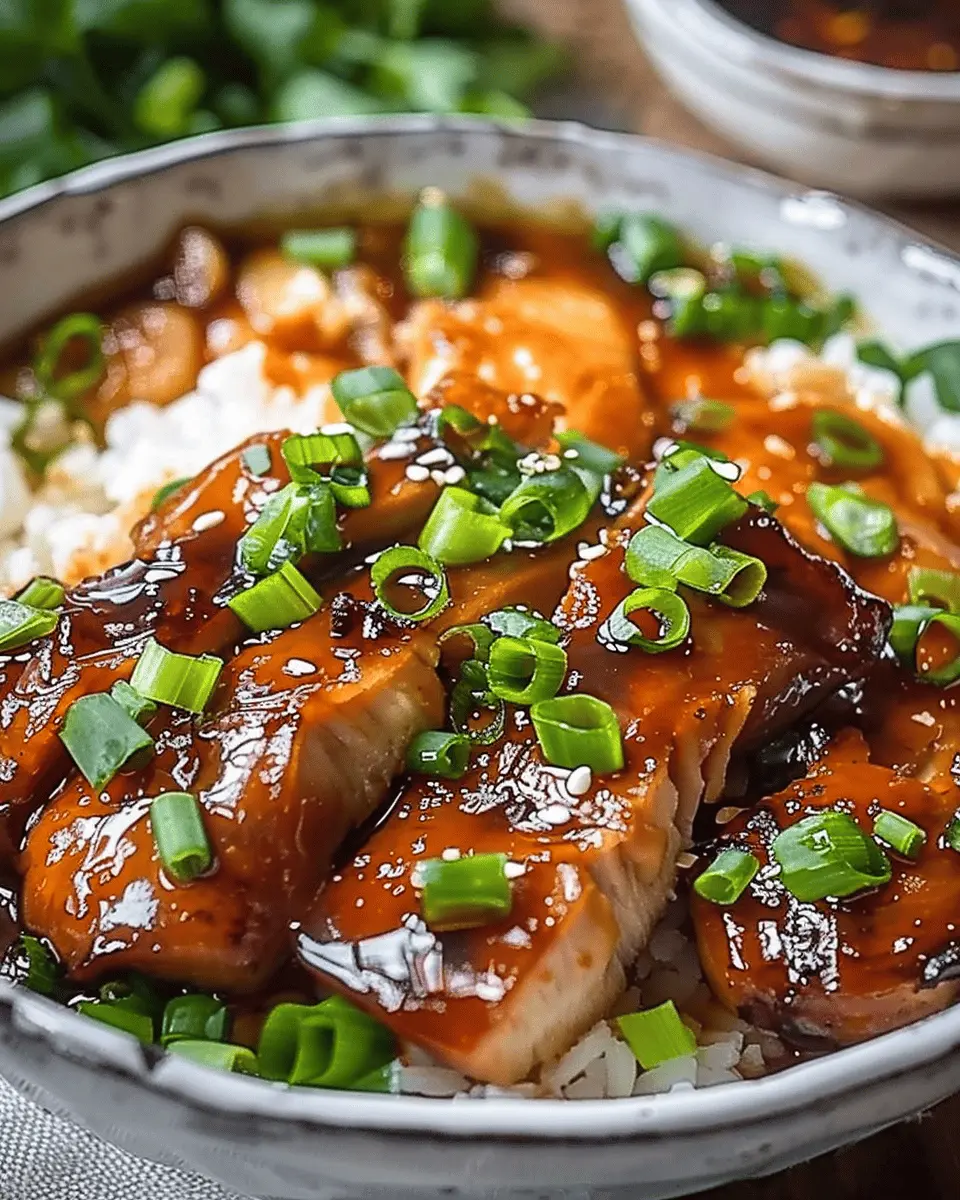 Caramelised Soy Chicken: A Comforting Garlic Ginger Broth Meal