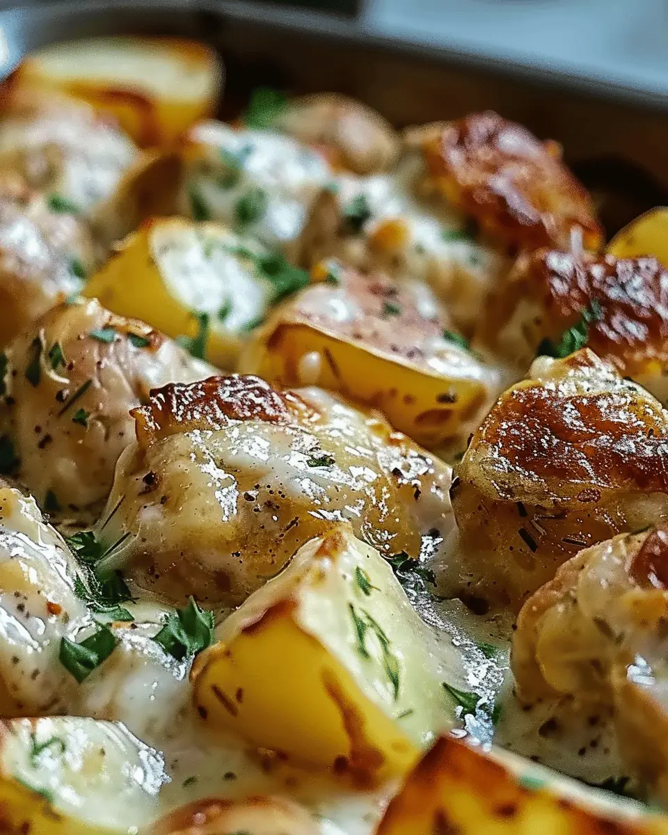 Garlic Parmesan Crockpot Chicken and Potatoes: The Best Comfort Meal