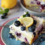 Lemon Blueberry Sheet Cake