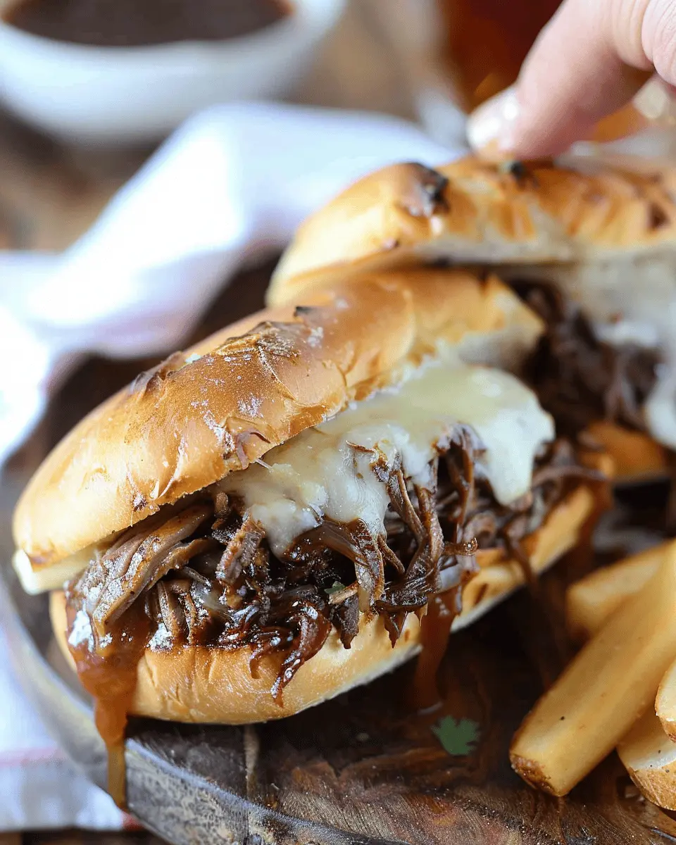 Slow Cooker French Dip Sandwiches: Indulgent Comfort Food Delight