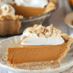No Bake Marshmallow Pumpkin Pie