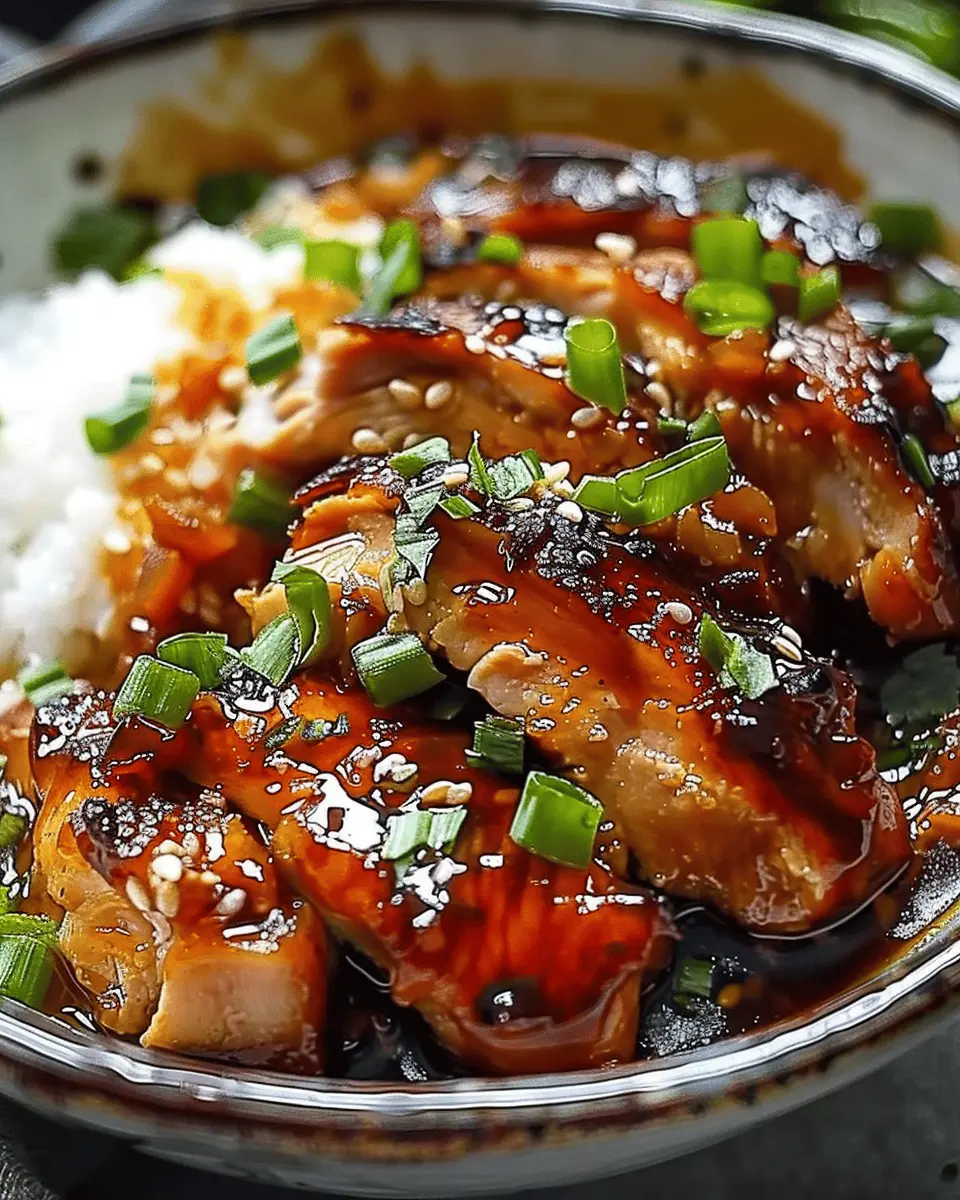 Caramelised Soy Chicken: A Comforting Garlic Ginger Broth Meal