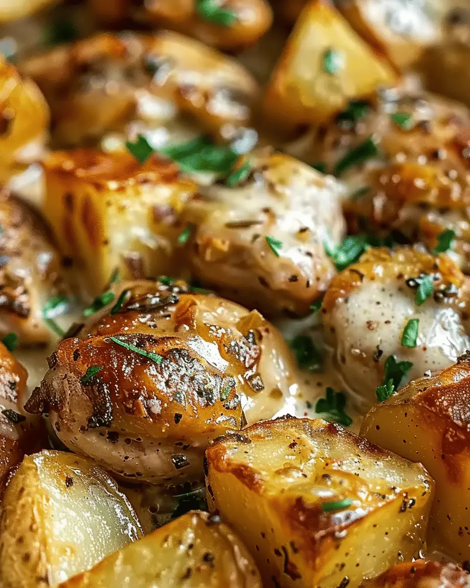 Garlic Parmesan Crockpot Chicken and Potatoes: The Easy Comfort Dish
