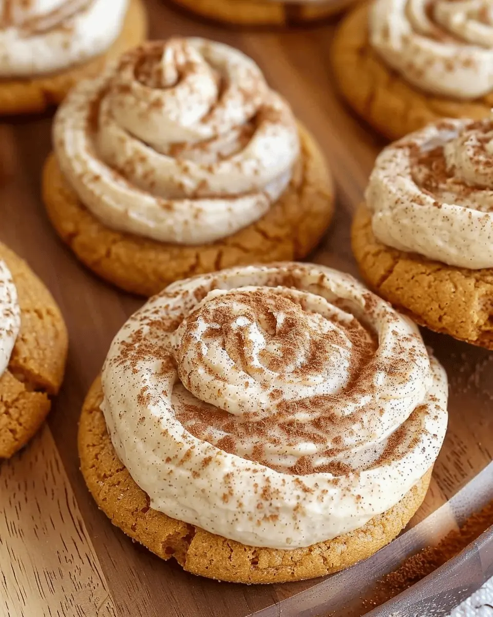 Soft Pumpkin Cookies with Cinnamon Frosting: The Best Fall Treat