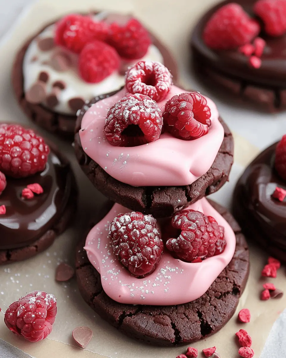 Valentine Ganache Cookies: Best Soft-Hearted Chocolate & Raspberry Delights