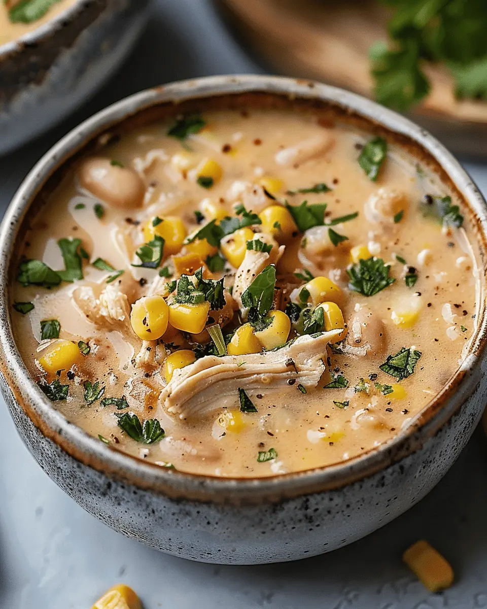 Mexican Street Corn White Chicken Chili Recipe: A Cozy Delight