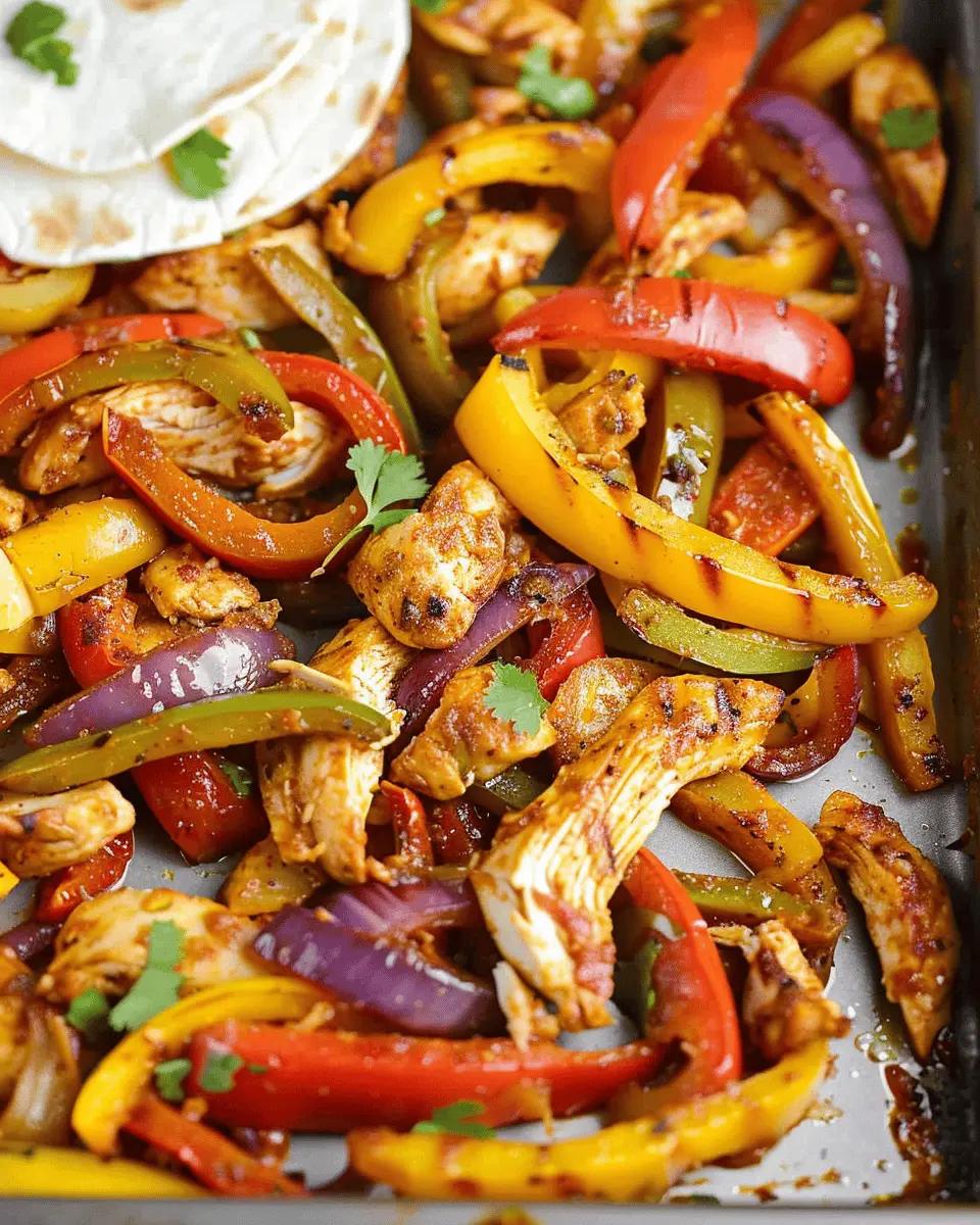 30 Minute Sheet Pan Chicken Fajitas: Easy Family Dinner Delight