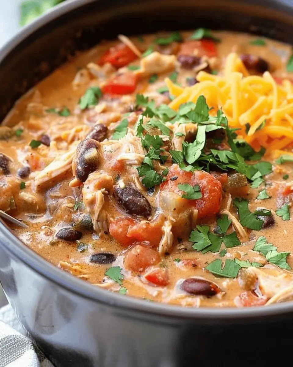 Slow Cooker Cream Cheese Crack Chicken Chili: Indulgent Turkey Bacon Twist