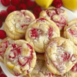 Lemon Raspberry Cookies