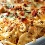 Irresistible Spicy Southern Cheesy Chicken Spaghetti Casserole