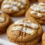 Chewy Maple Cinnamon Cookies with White Chocolate