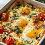 Baked Feta Eggs Recipe