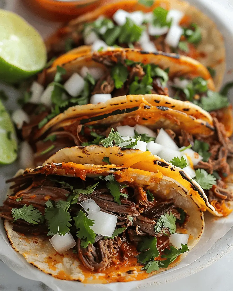 Birria Tacos: Indulgent Flavor Explosion for Homemade Cravings