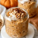 High Protein Pumpkin Overnight Oats