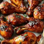 Baked BBQ Chicken Drumsticks