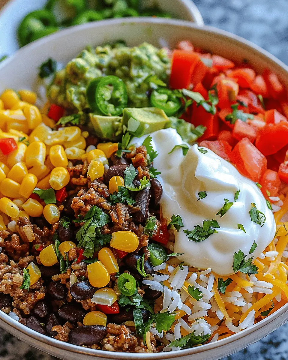 Master the Flavor Taco Rice Bowl: Easy Turkey Bacon Delight