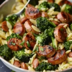 Chicken Sausage and Broccoli Orzo: A Delicious Recipe!