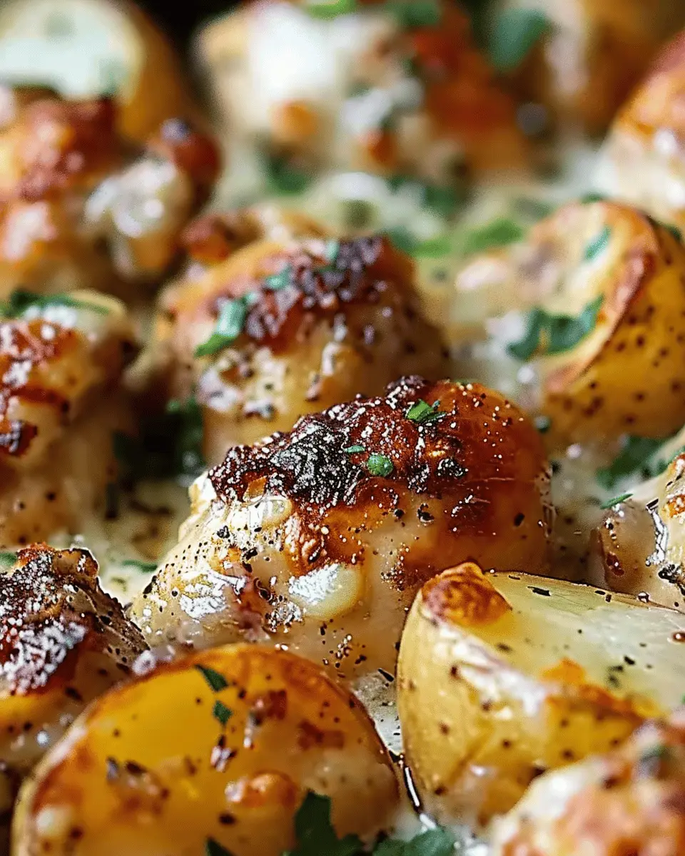 Garlic Parmesan Crockpot Chicken: Easy &amp; Irresistibly Flavorful Potatoes