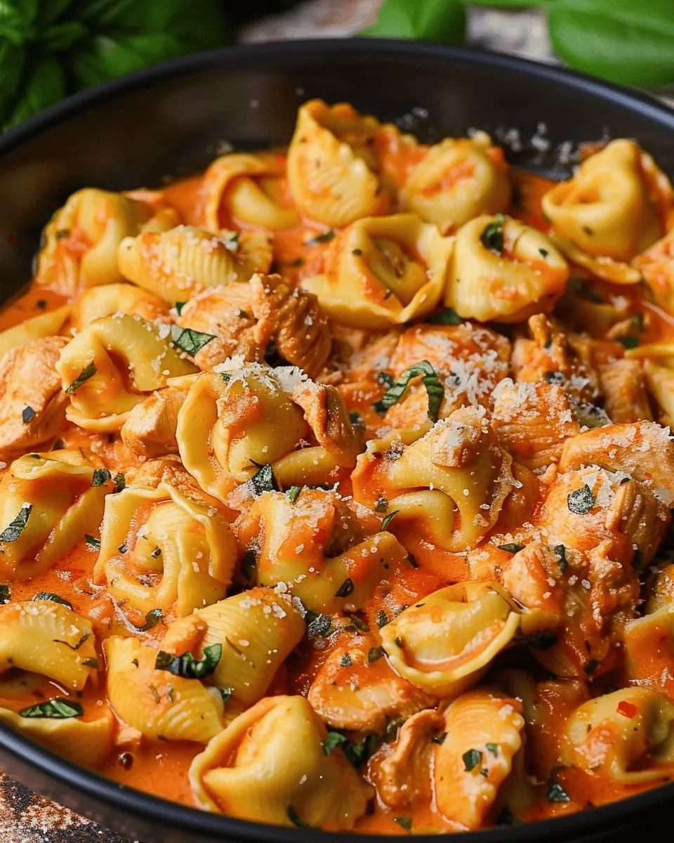 CrockPot Chicken Tortellini