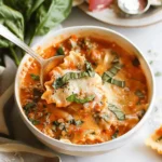 Easy Creamy Lasagna Soup