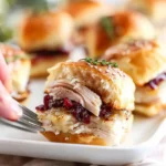 Havarti Cranberry Turkey Sliders