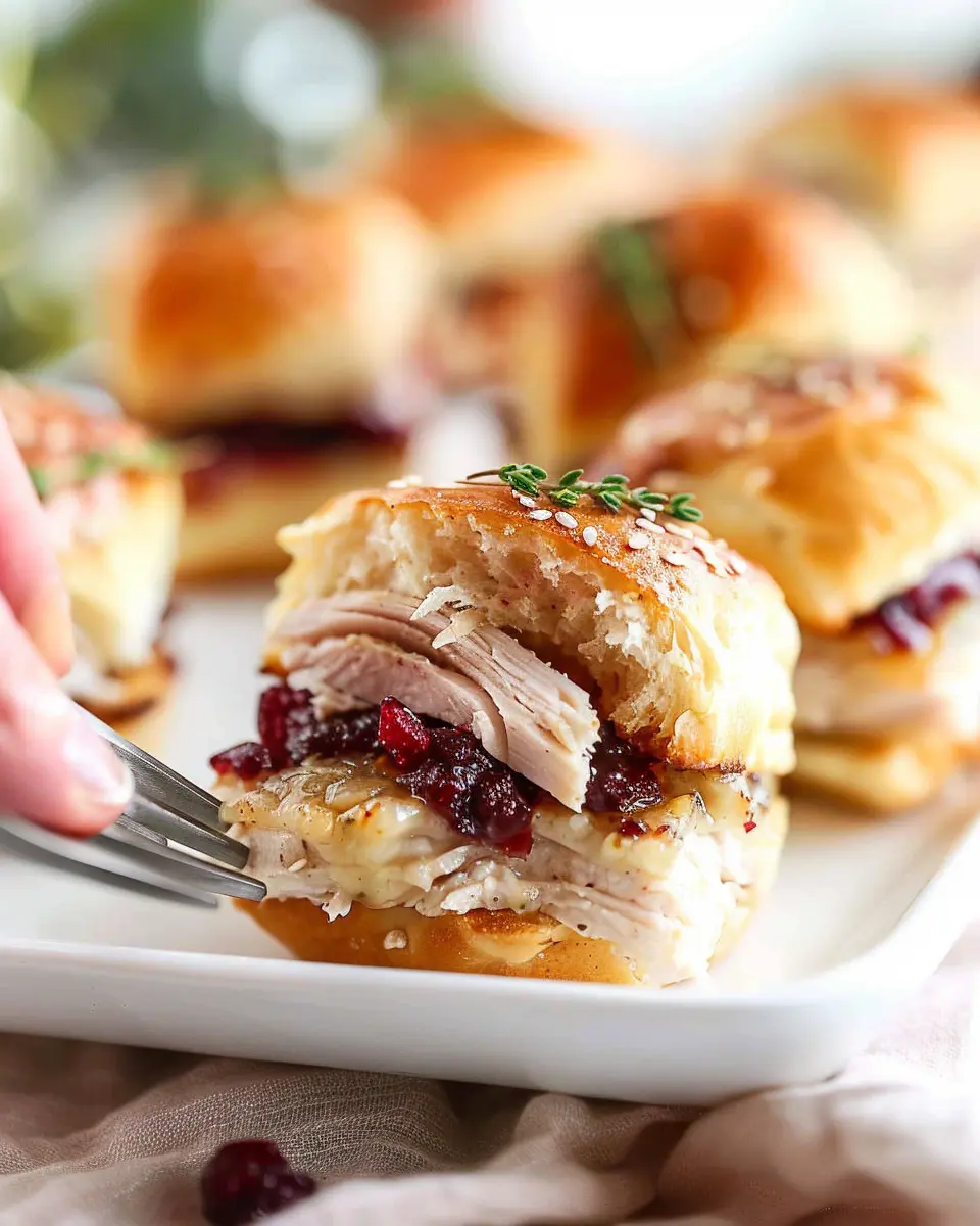 Havarti Cranberry Turkey Sliders: Easy Joyful Bites at Home