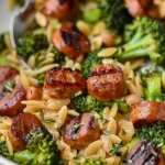 Chicken Sausage and Broccoli Orzo: A Delicious Recipe!