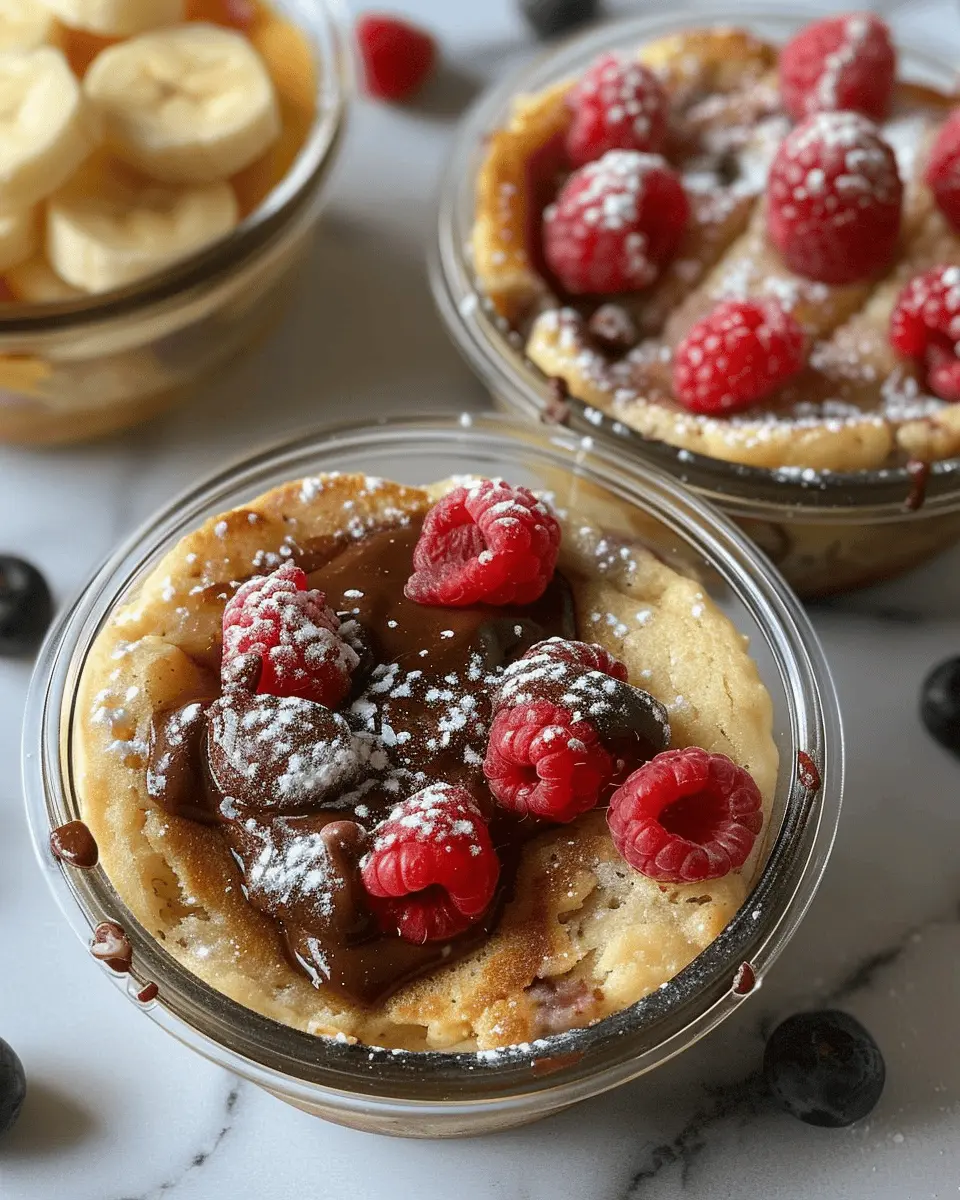 Baked Protein Pancake Bowls: Easy Meal Prep Without Banana