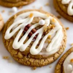 Chewy Maple Cinnamon Cookies with White Chocolate