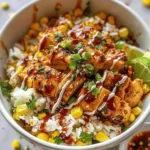 Street Corn Chicken Rice Bowl