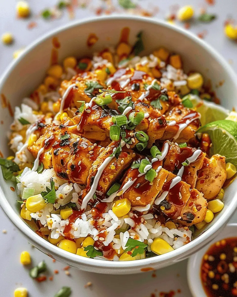 Street Corn Chicken Rice Bowl: Easy, Delicious Comfort Food