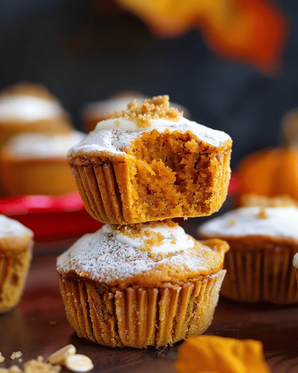 Flourless Pumpkin Muffins