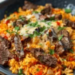 Steak Queso Rice : A Flavorful Recipe