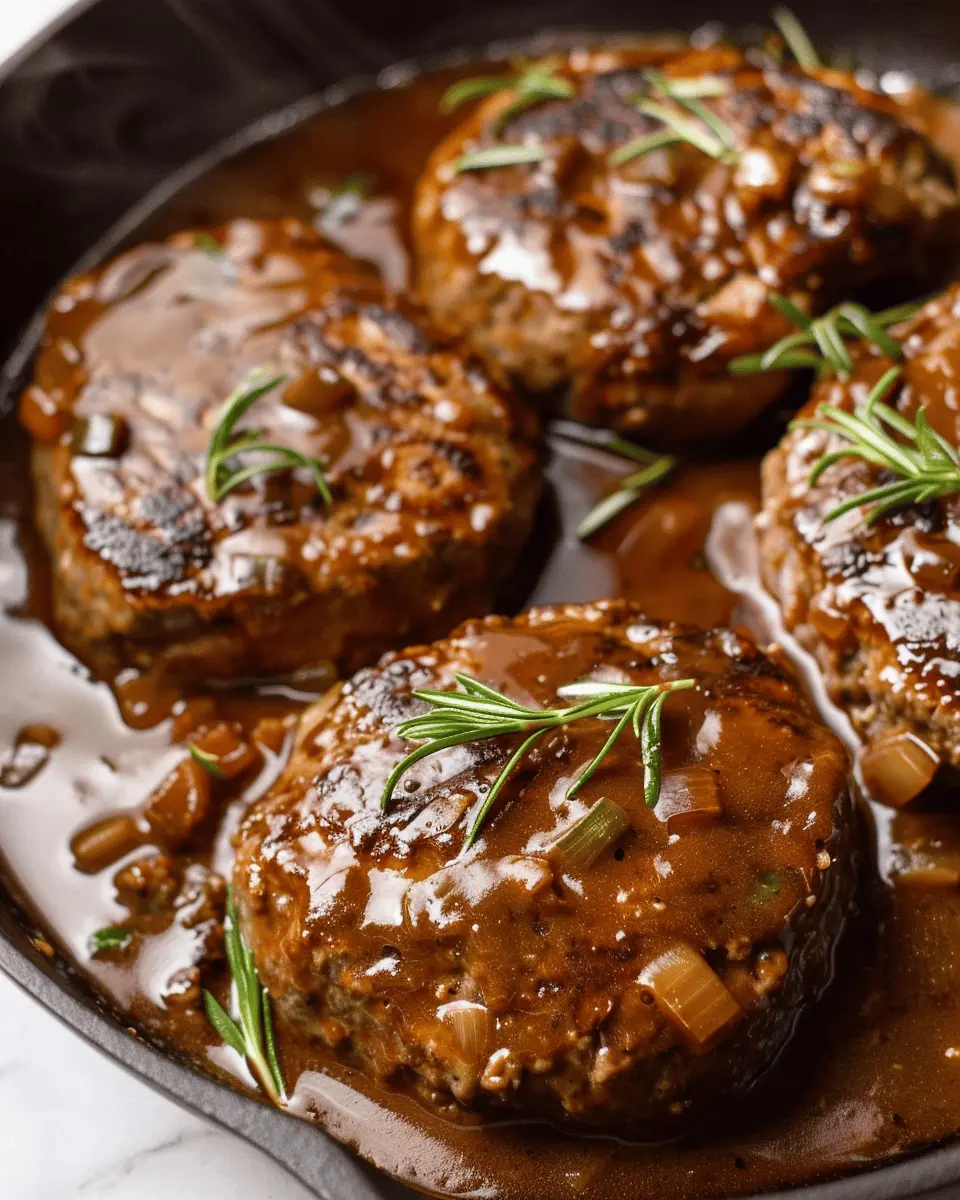 Easy Salisbury Steak: A Juicy, Comforting Dinner Delight