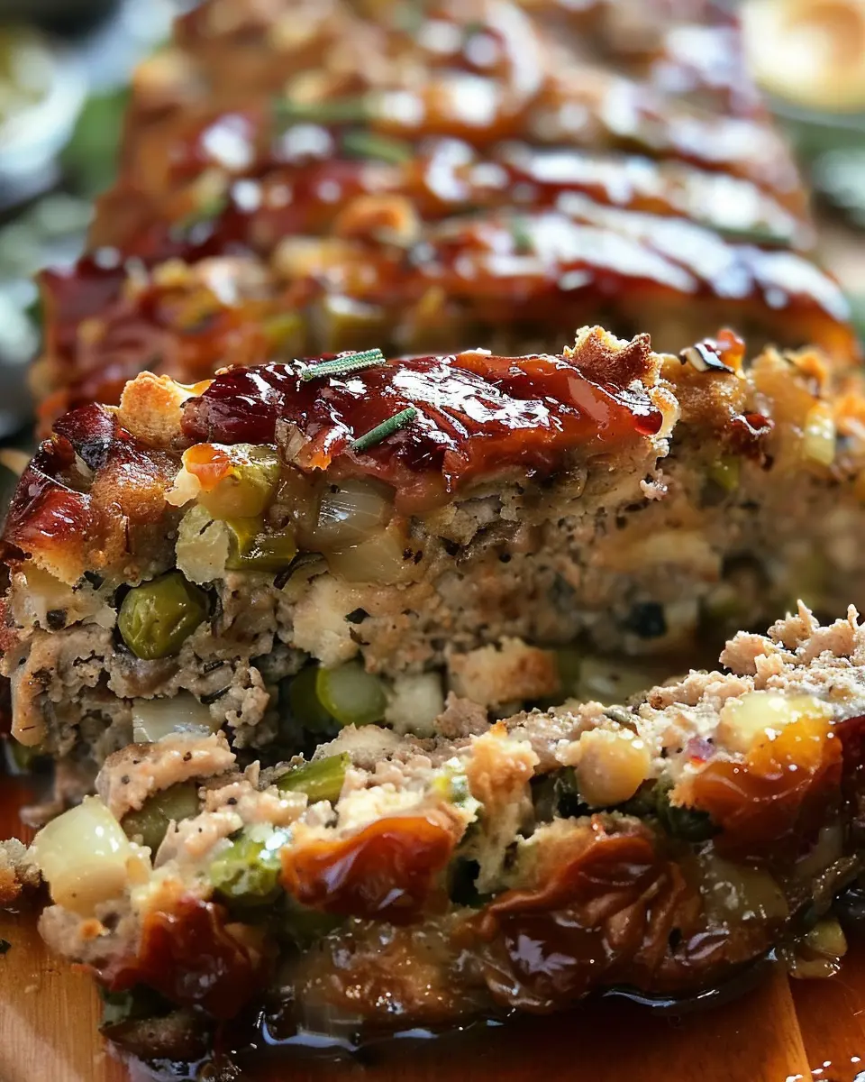 Turkey Stuffing Meatloaf: A Juicy Twist on Family Favorites