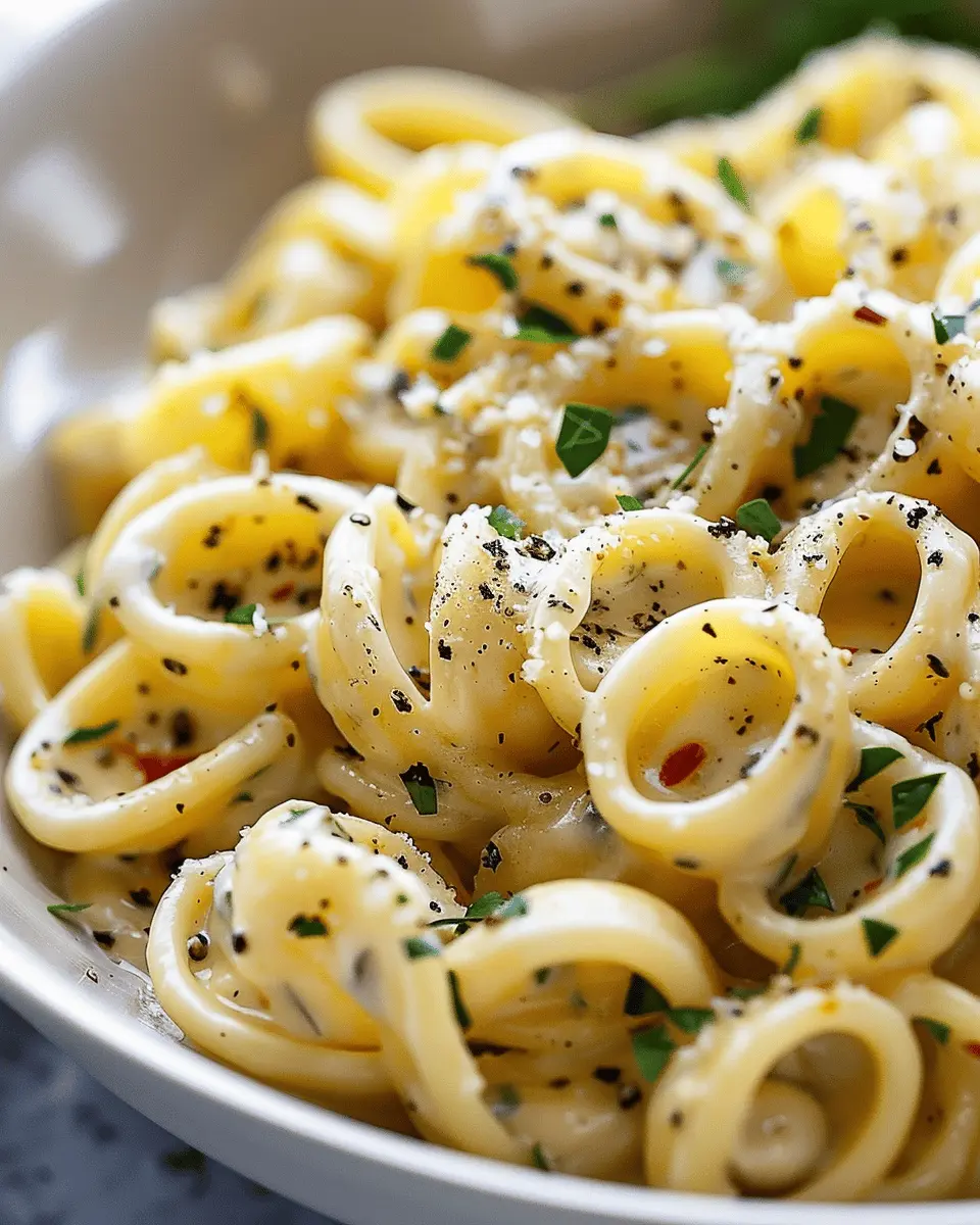 Garlic Butter Pasta (One Pot!)