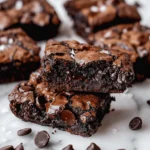 The BEST Fudgy Chewy Brookies