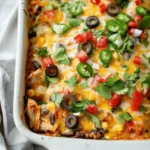 Chicken Burrito Casserole