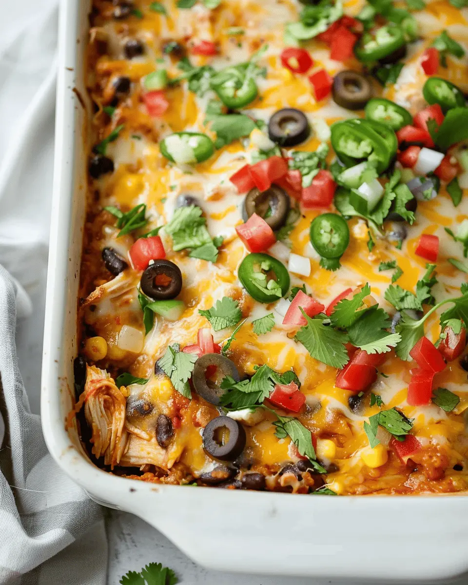Chicken Burrito Casserole: Easy Comfort Food for Busy Nights