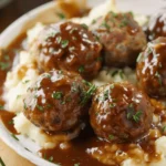 Meatballs and Gravy