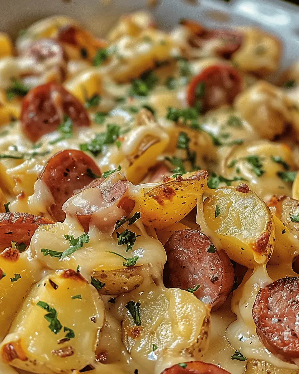 Cheesy Ranch Potatoes and Smoked Sausage: The Best Comfort Dish