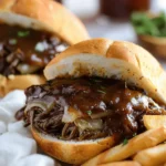 Slow Cooker French Dip Sandwiches