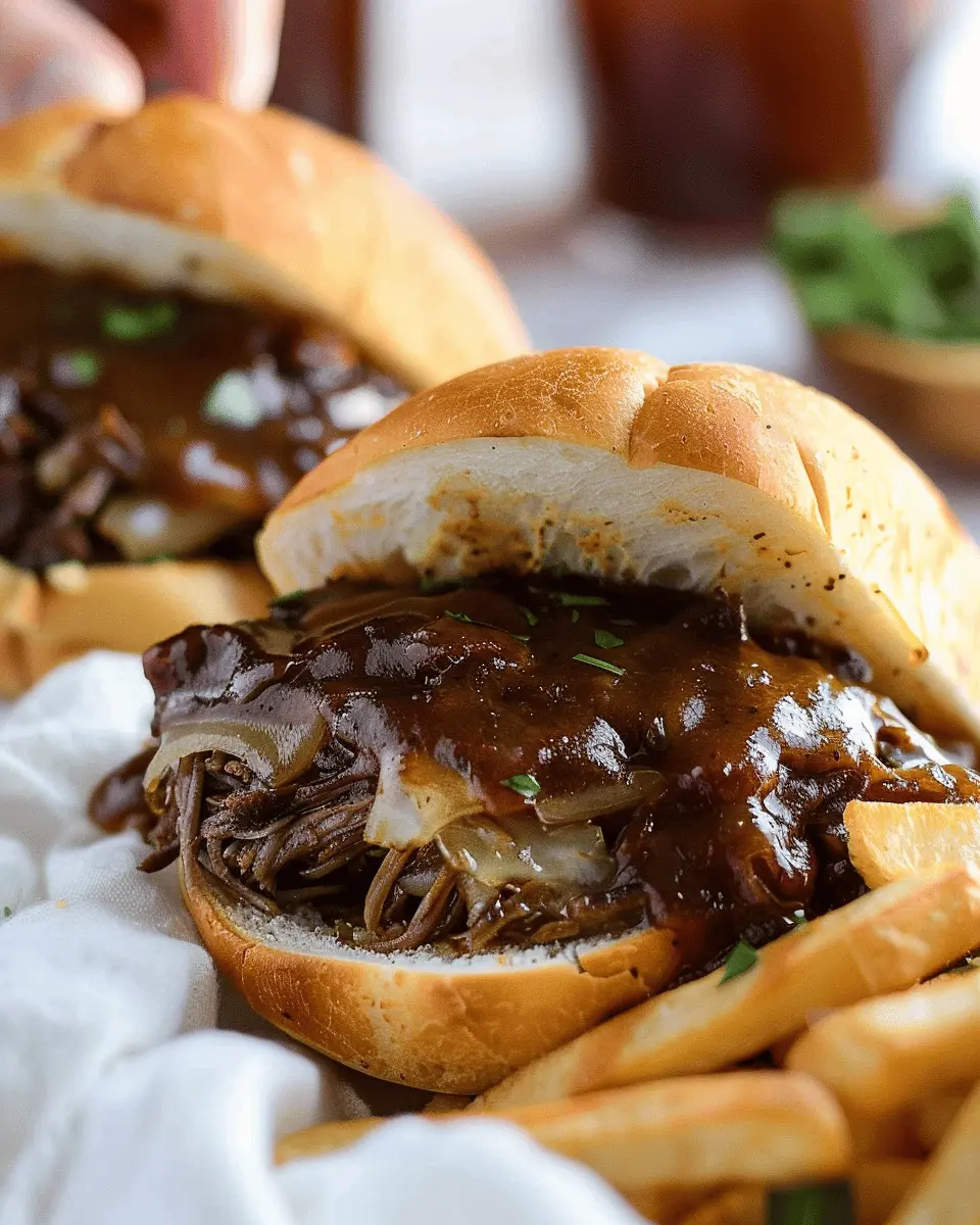 Slow Cooker French Dip Sandwiches: Juicy Bliss for Dinner