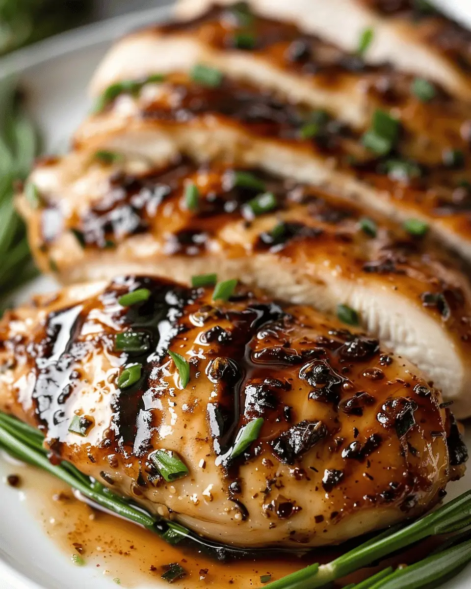Balsamic Baked Chicken Breast: A Juicy and Easy Dinner Recipe