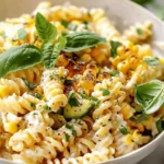 Creamy Street Corn Pasta Salad