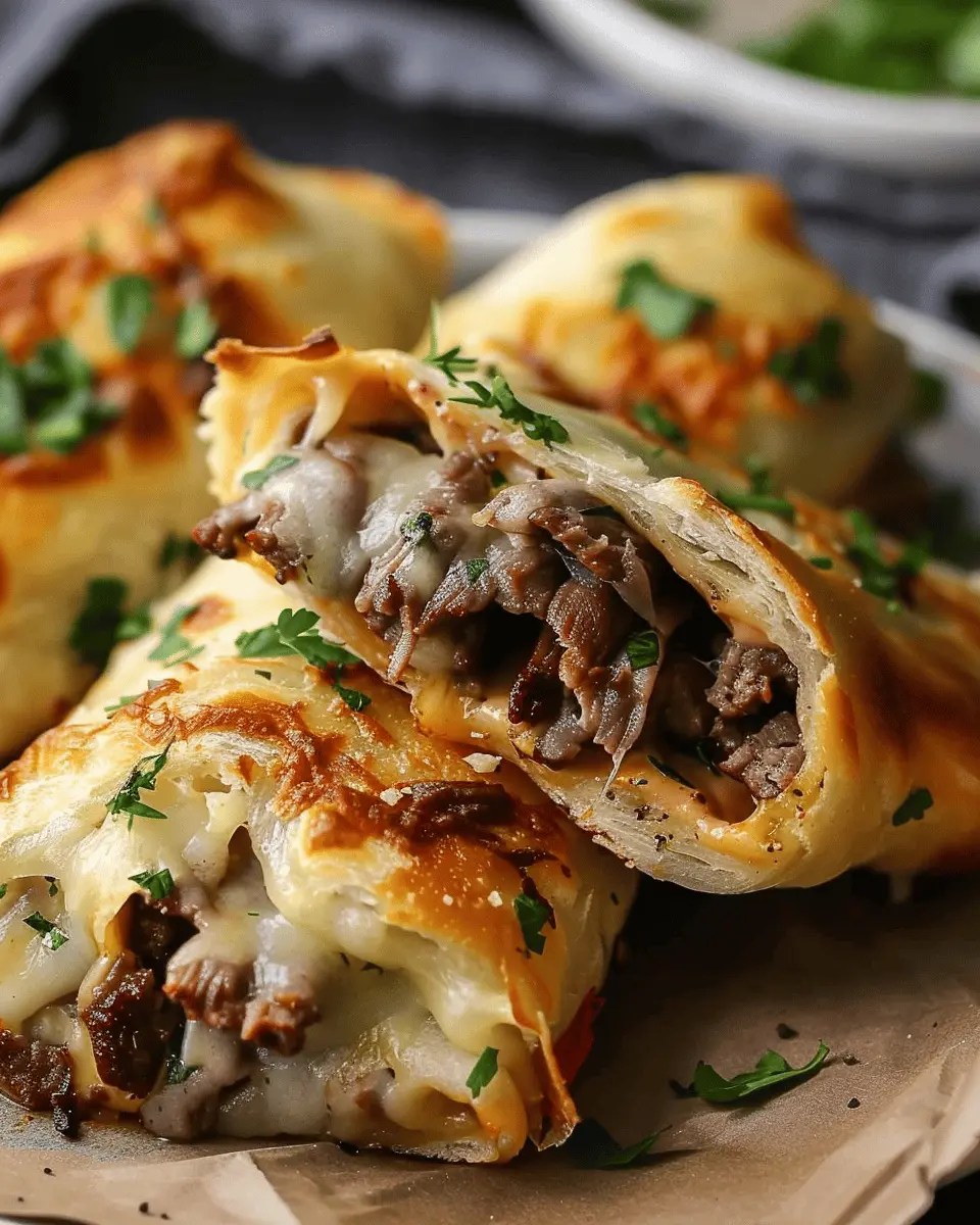 Keto Philly Cheesesteak Rolls – So Tasty & Easy To Make