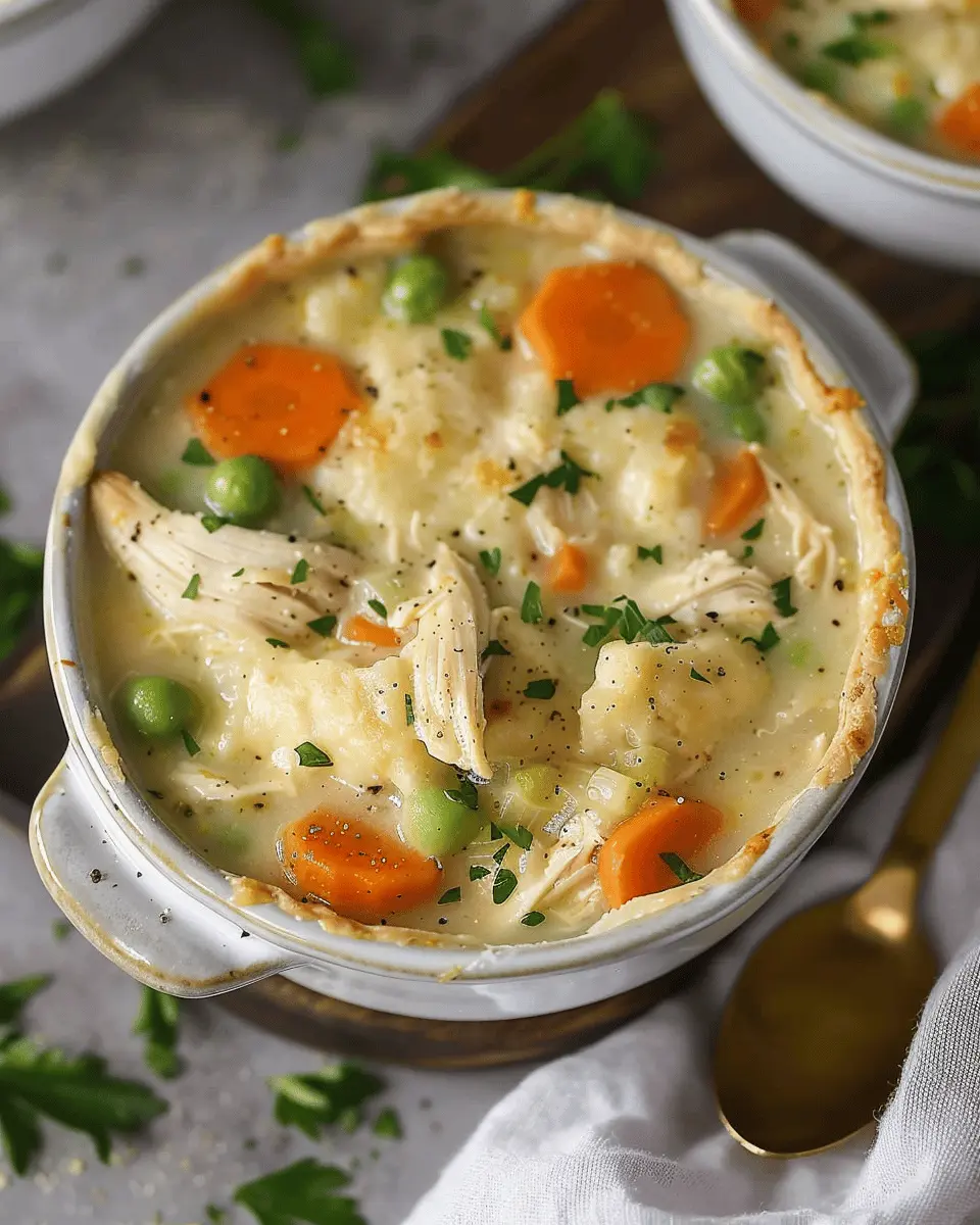 Chicken Pot Pie Soup