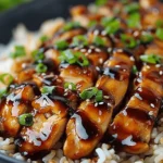 Honey BBQ Chicken Rice – The Best 1-Pan Family Dinner (50 Min)