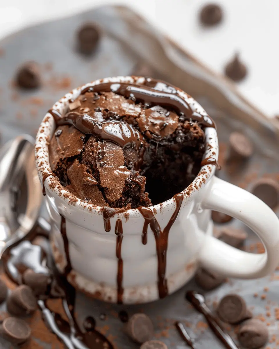 The best fudgy brownie mug cake: Easy comfort in just 1 minute